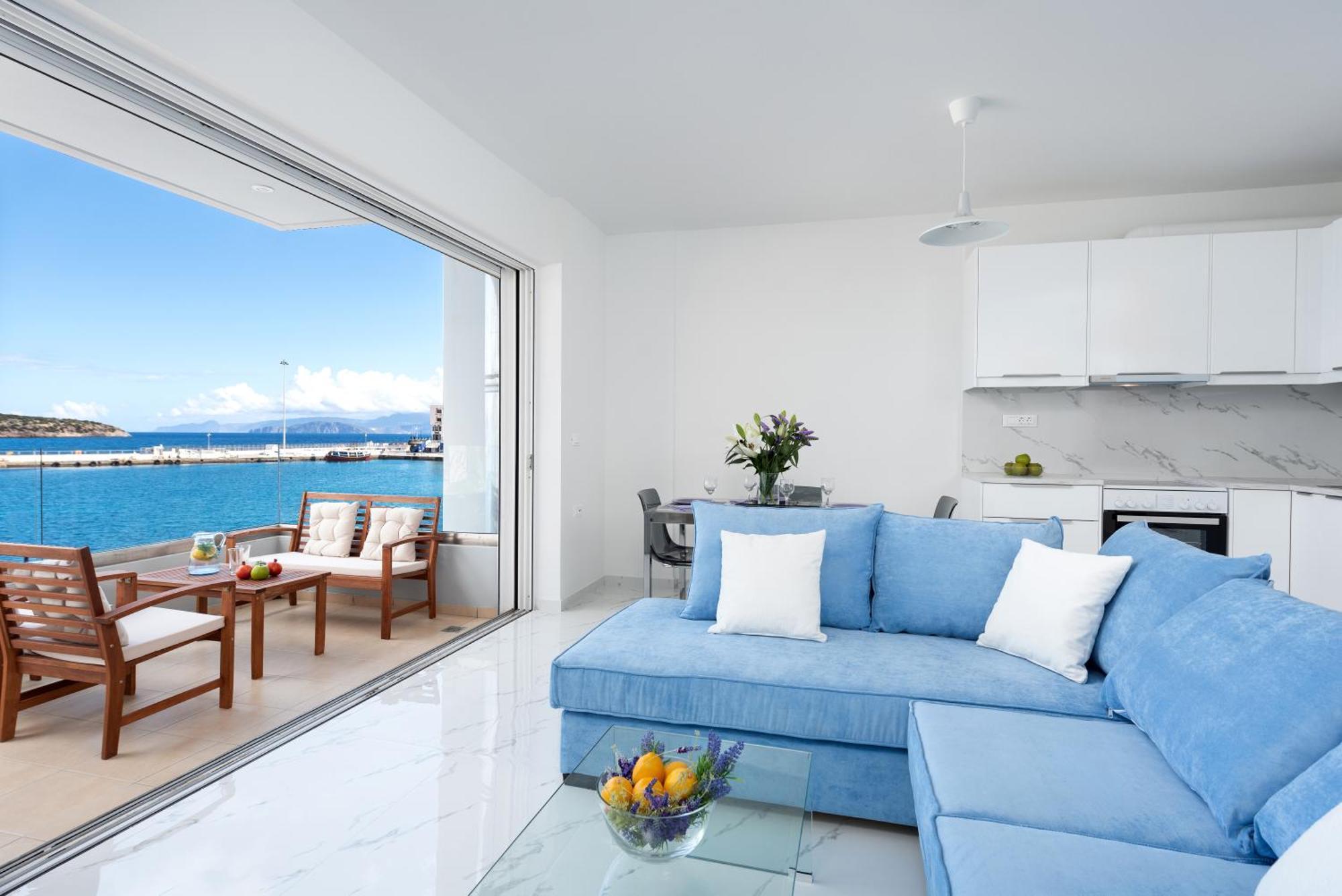 Sea View Bliss 2Br Agios Getaway Apartment Agios Nikolaos Exterior foto