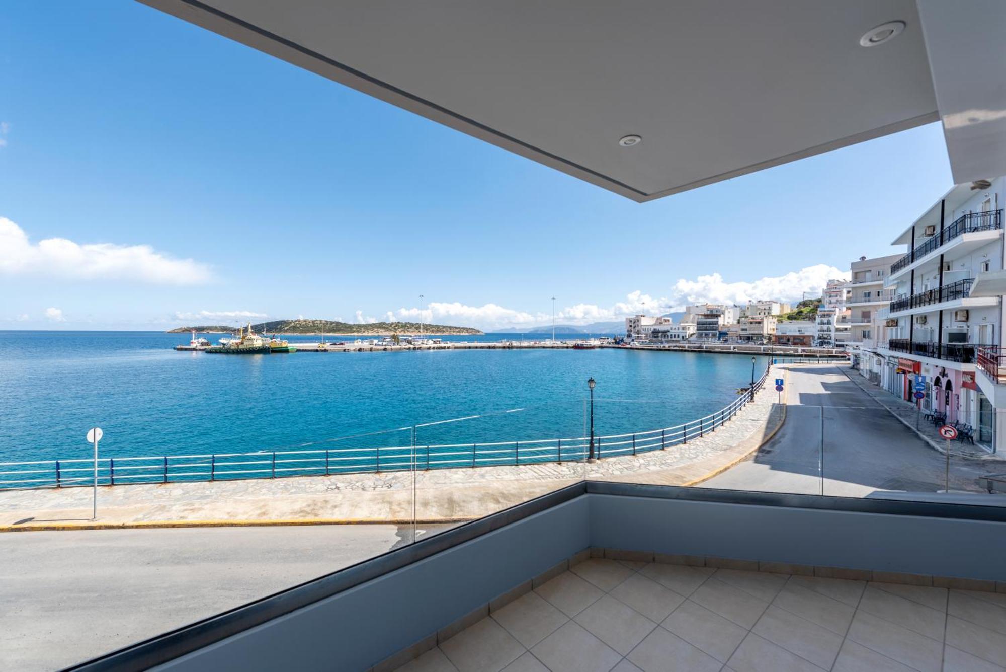 Sea View Bliss 2Br Agios Getaway Apartment Agios Nikolaos Exterior foto