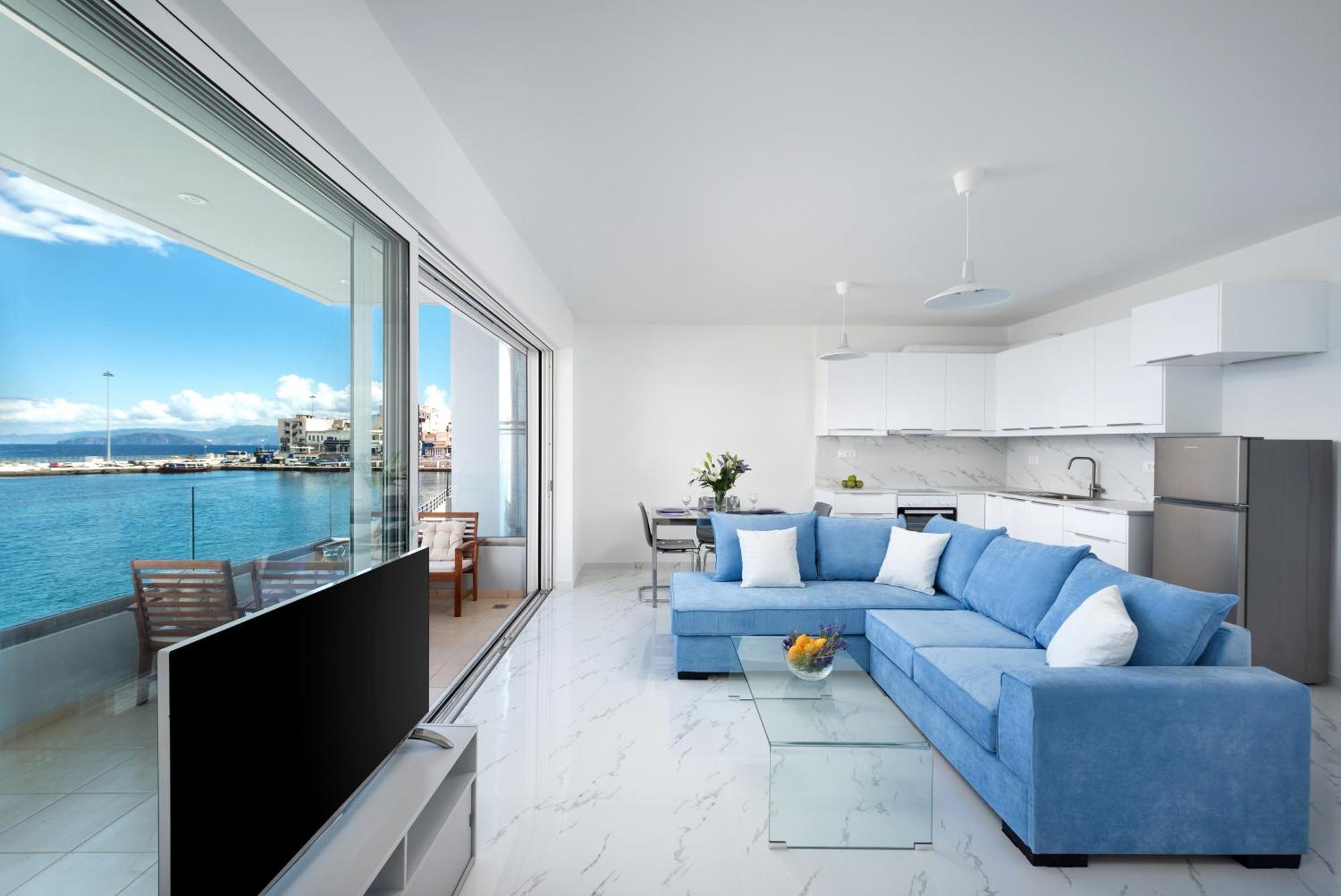 Sea View Bliss 2Br Agios Getaway Apartment Agios Nikolaos Exterior foto