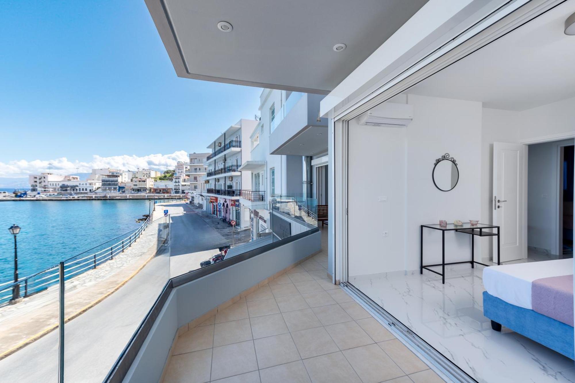 Sea View Bliss 2Br Agios Getaway Apartment Agios Nikolaos Exterior foto